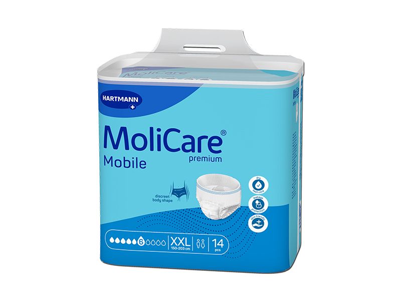 MoliCare Inkontinenz Einlagen Mobile 6 XXL 14 Stück Inkontinenz Pants