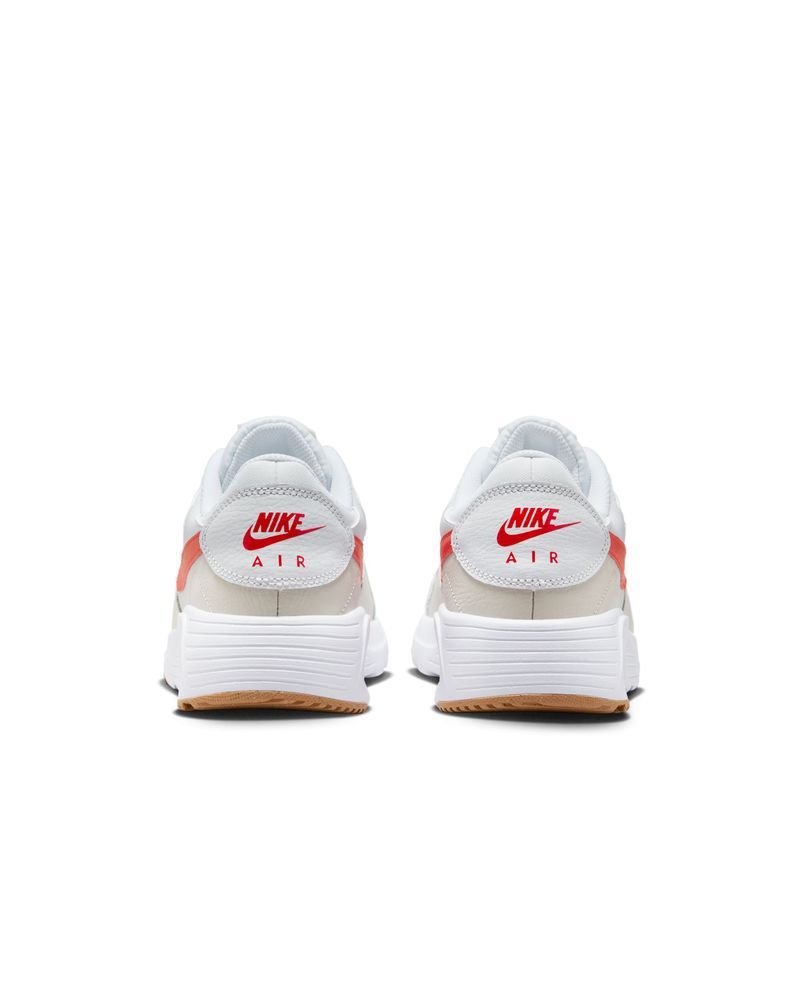 Chaussures Nike Air Max SC Blanc & Rouge Métallisé pour homme