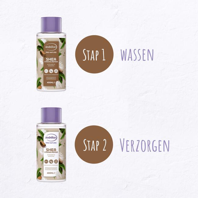 Andrélon Pro Nature Shea SOS Repair Shampoo 400 ML