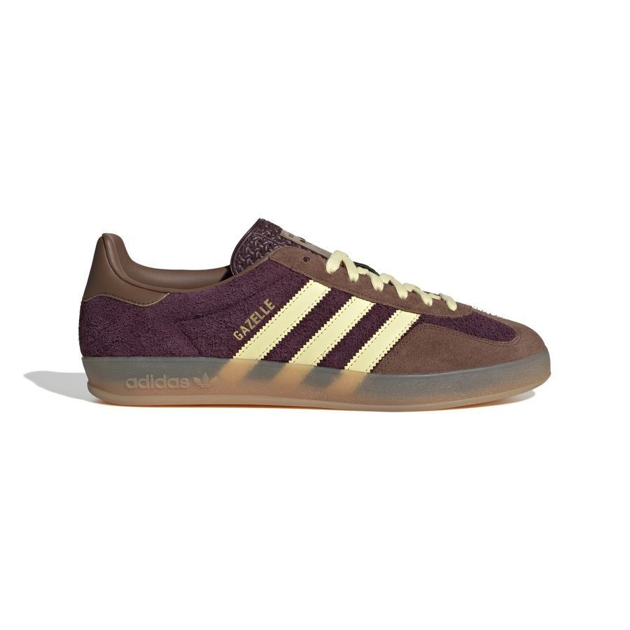 adidas Chaussures Gazelle - Bordeaux/Jaune/Marron