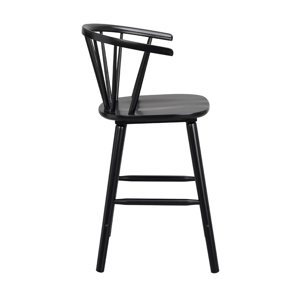 Barkruk Carmen 65 cm - set van 2 Zwart
