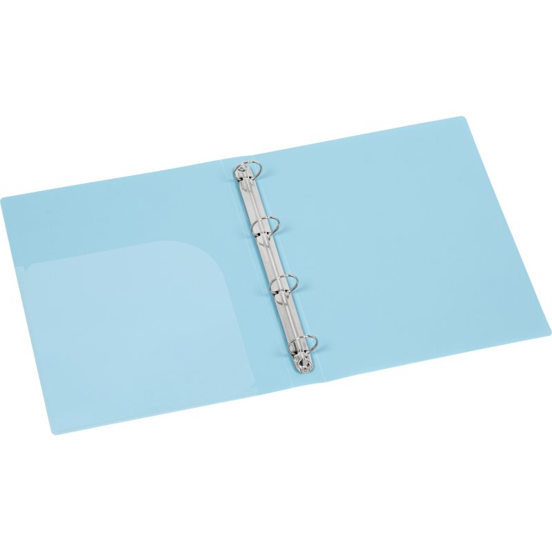 Classeur souple - A4 - 4 anneaux - Dos 3,5 cm - polypropylène - MINERAL  VIQUEL - Coloris assortis