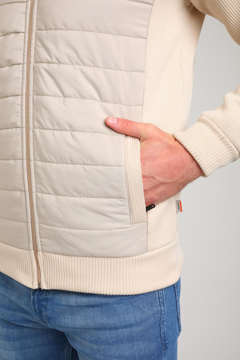 Gabbiano beige heren vest
