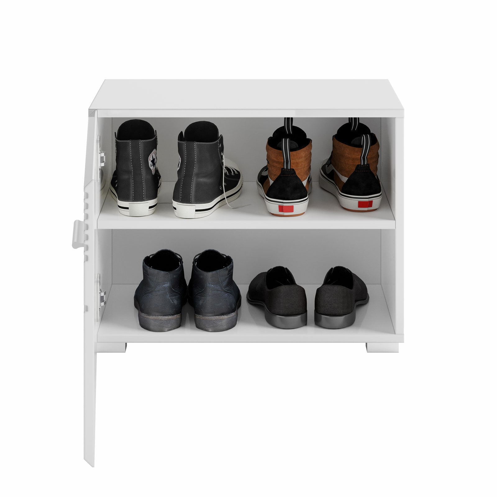 Sitzbank Linus Weiß B/H/T 60x37x47cm