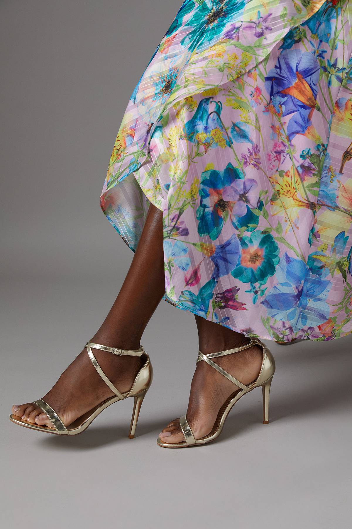 Coast Sandales à Talons Aiguilles Hauts Strictly en synthétique à Brides Croisées