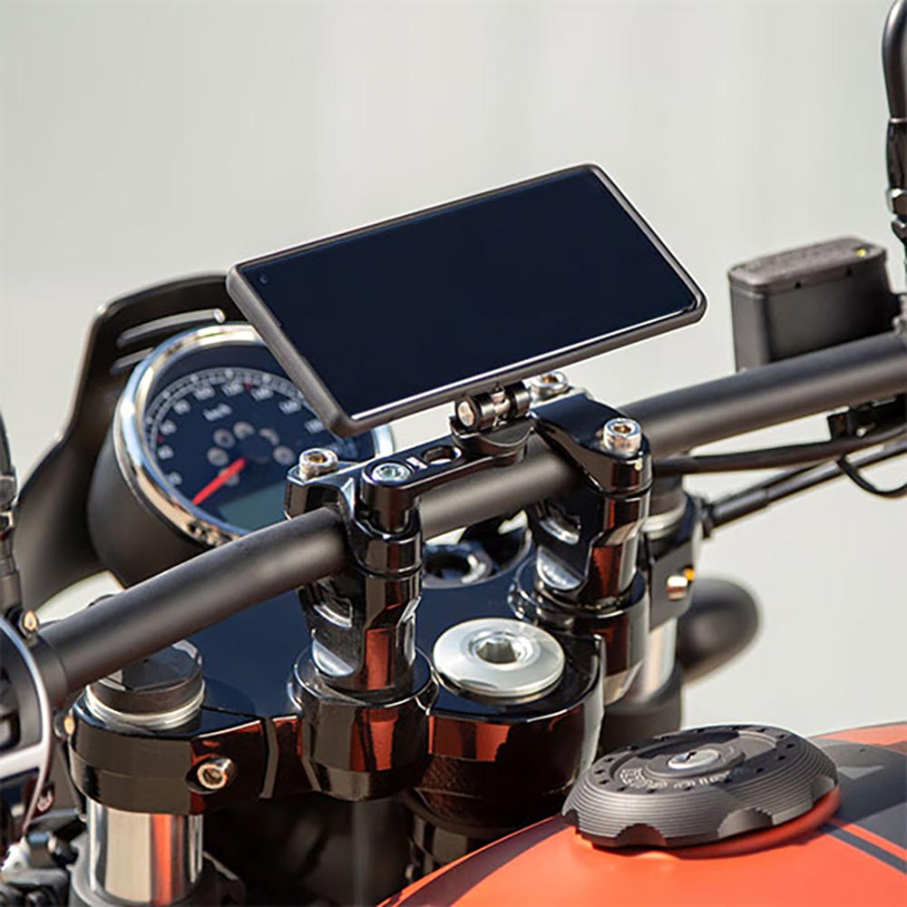 SP Connect - Support pontet de guidon Barclamp Mount Pro Chrome