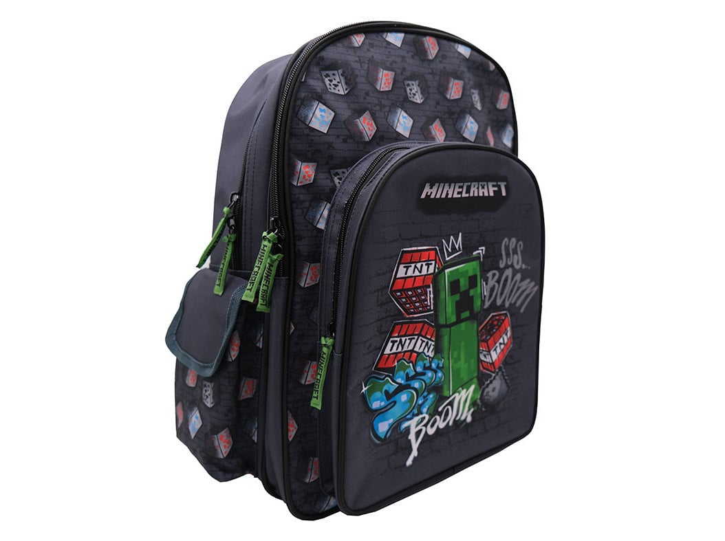MOCHILA MINECRAFT 41X32X16CM