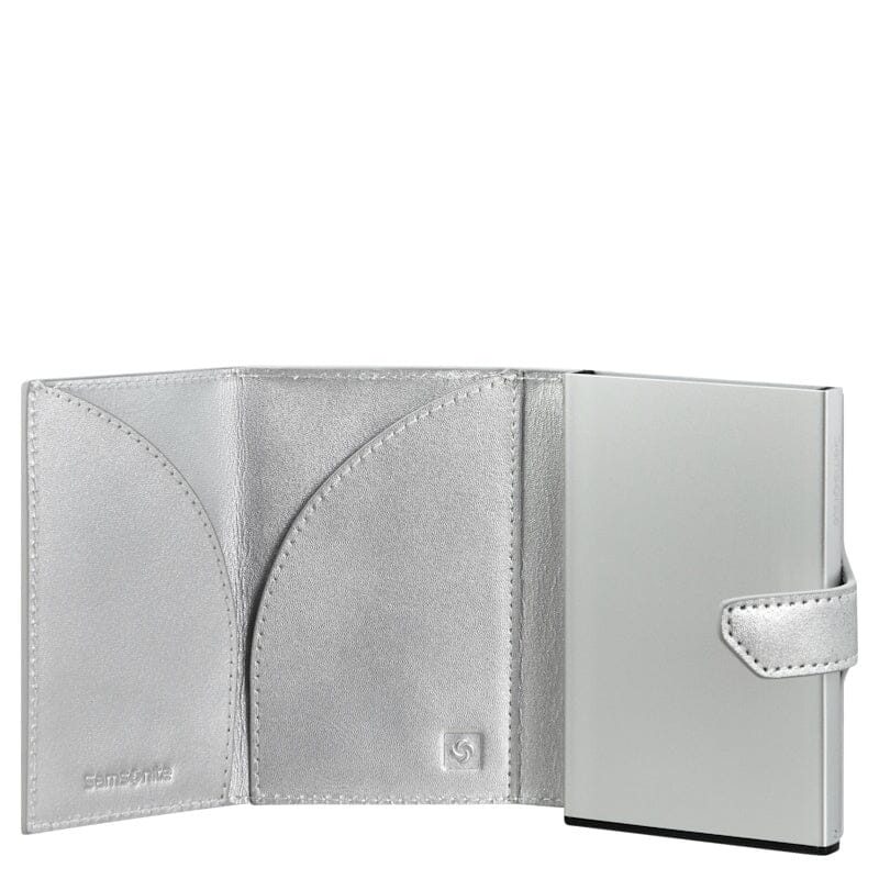 Samsonite Alu Fit Proxis Portemonnee Silver