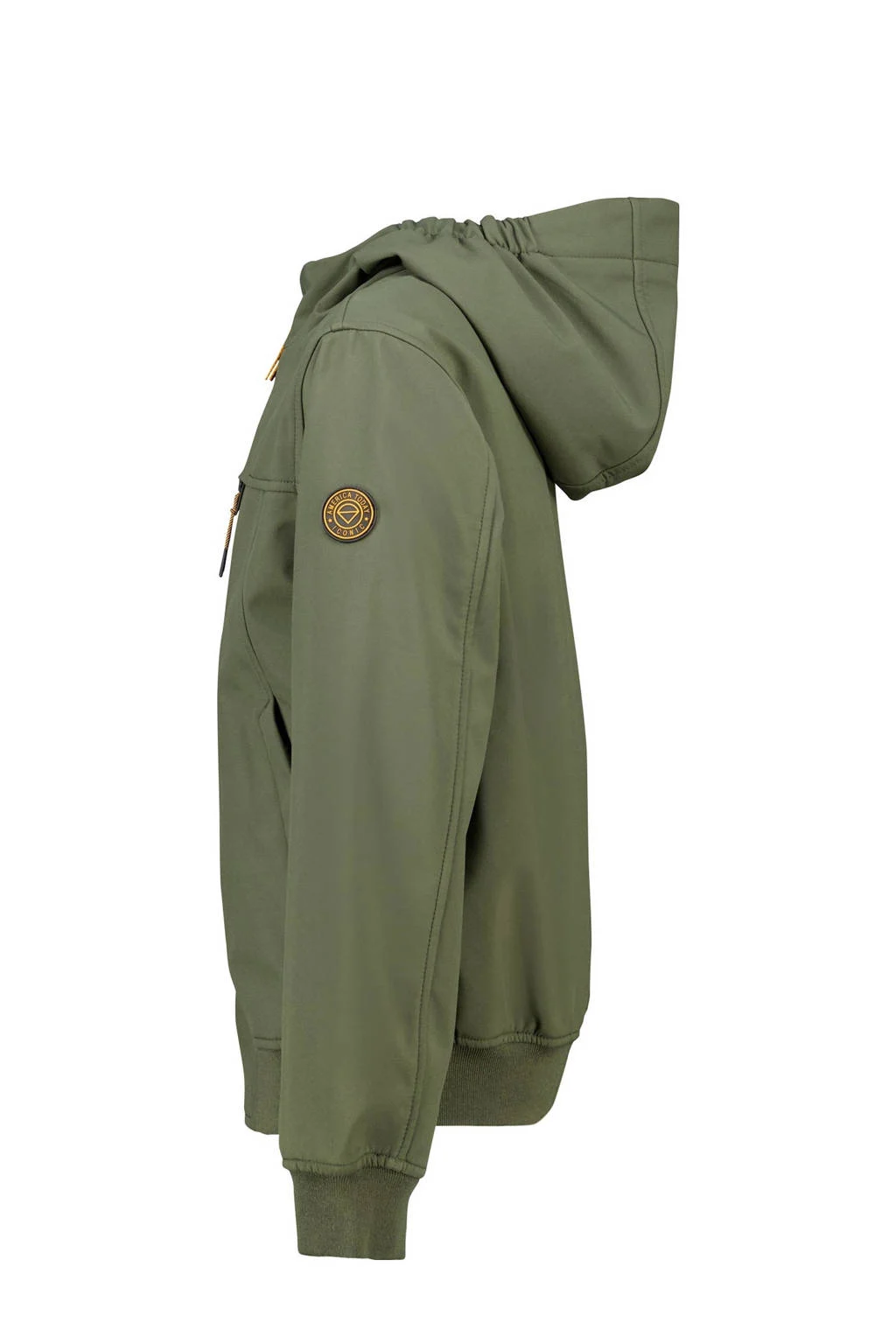 America Today softshell jas herfst groen
