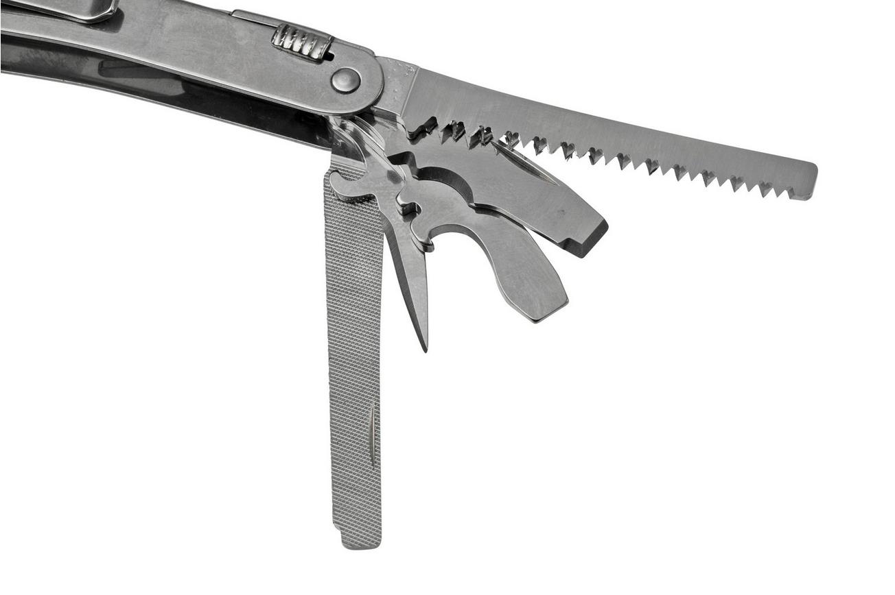 Victorinox Swisstool Spirit MX Clip, 3.0224.MKB1, silver, multitool
