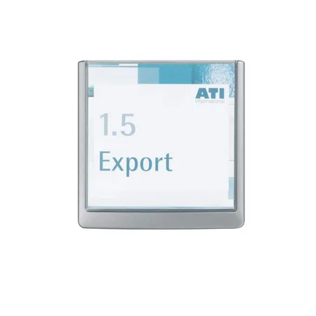 Durable 486237 Türschild Click Sign, 149 x 148,5 mm, graphit