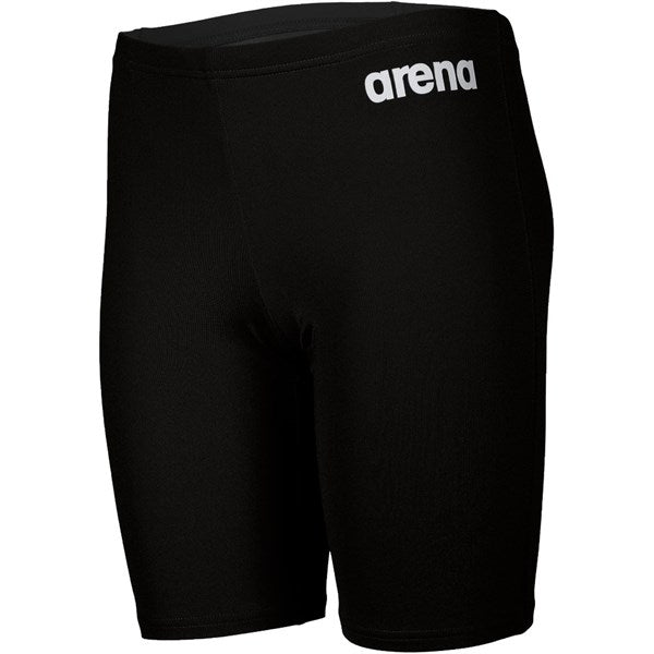 Køb Arena Team Swim Jammer Lange Badeshorts Solid Black-White
