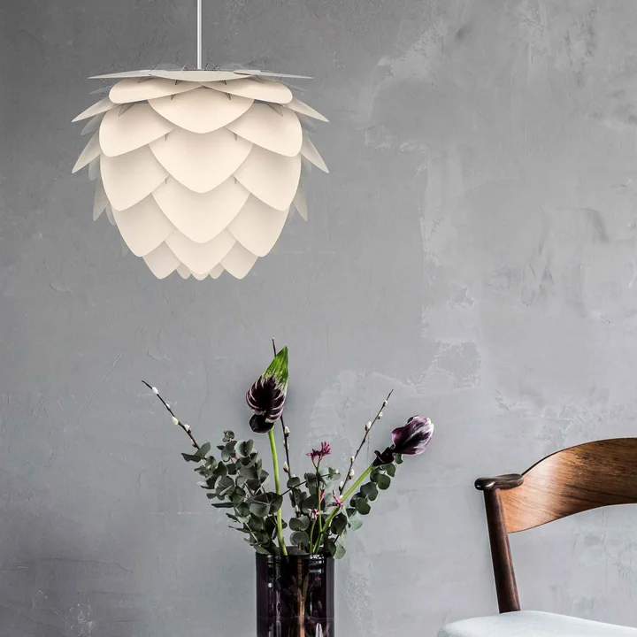 Umage - Aluvia Lampenschirm medium, Ø 59 cm / pearl