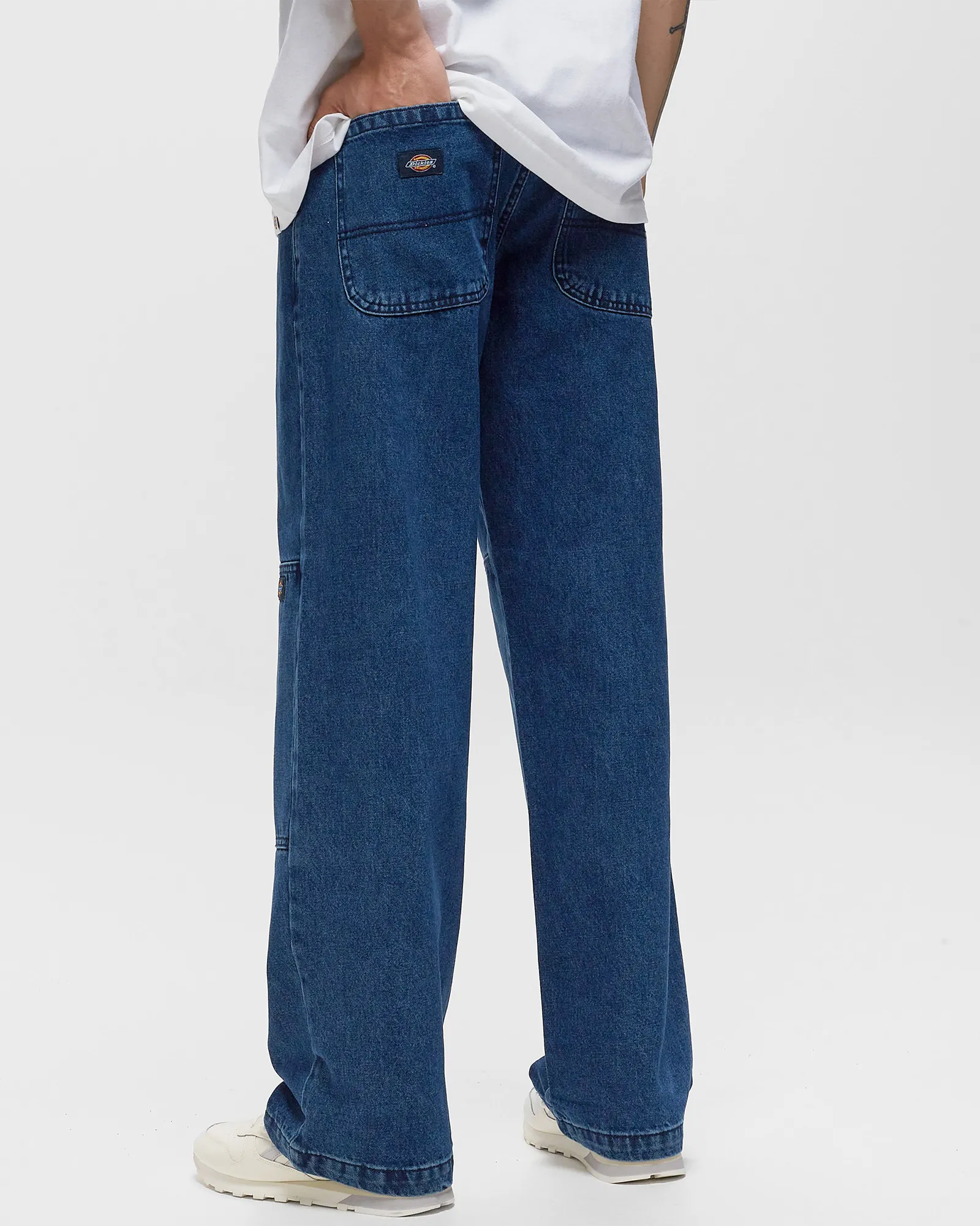 DICKIES DOUBLE KNEE DENIM PANT