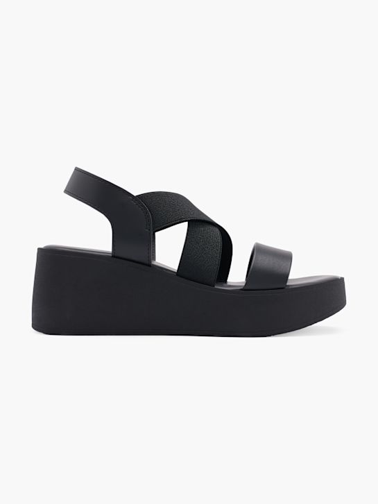 Graceland Sandalette Schwarz