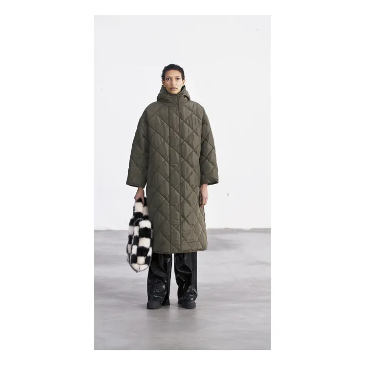 Stand Studio Manteau Sue | Vert kaki