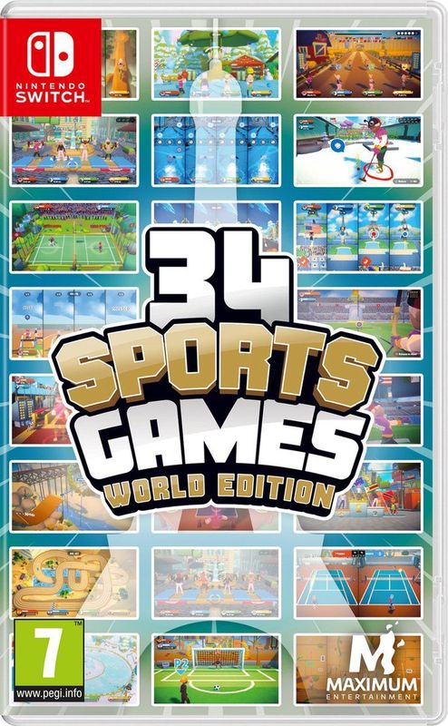 Nintendo - 34 Sports Games - Switch Game - Wereldeditie