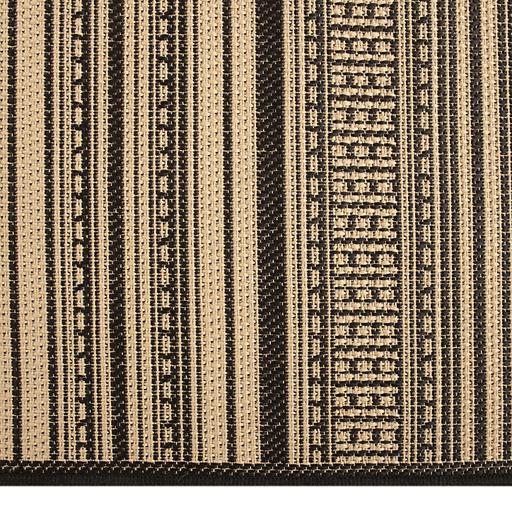 Tapis tissé plat Tonalli ethnique L.200 x l.150 cm
