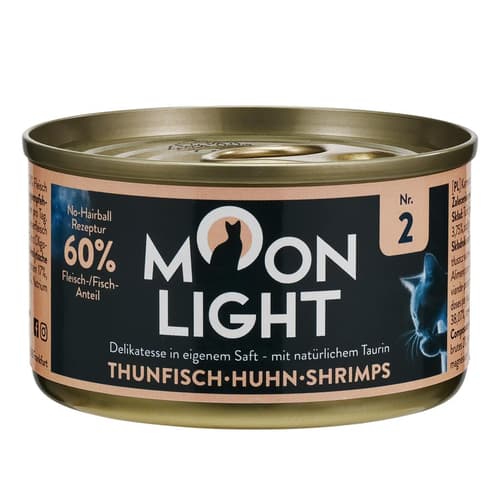 Moonlight-Dinner, Nr.2 Thunfisch, Huhn & Shrimps