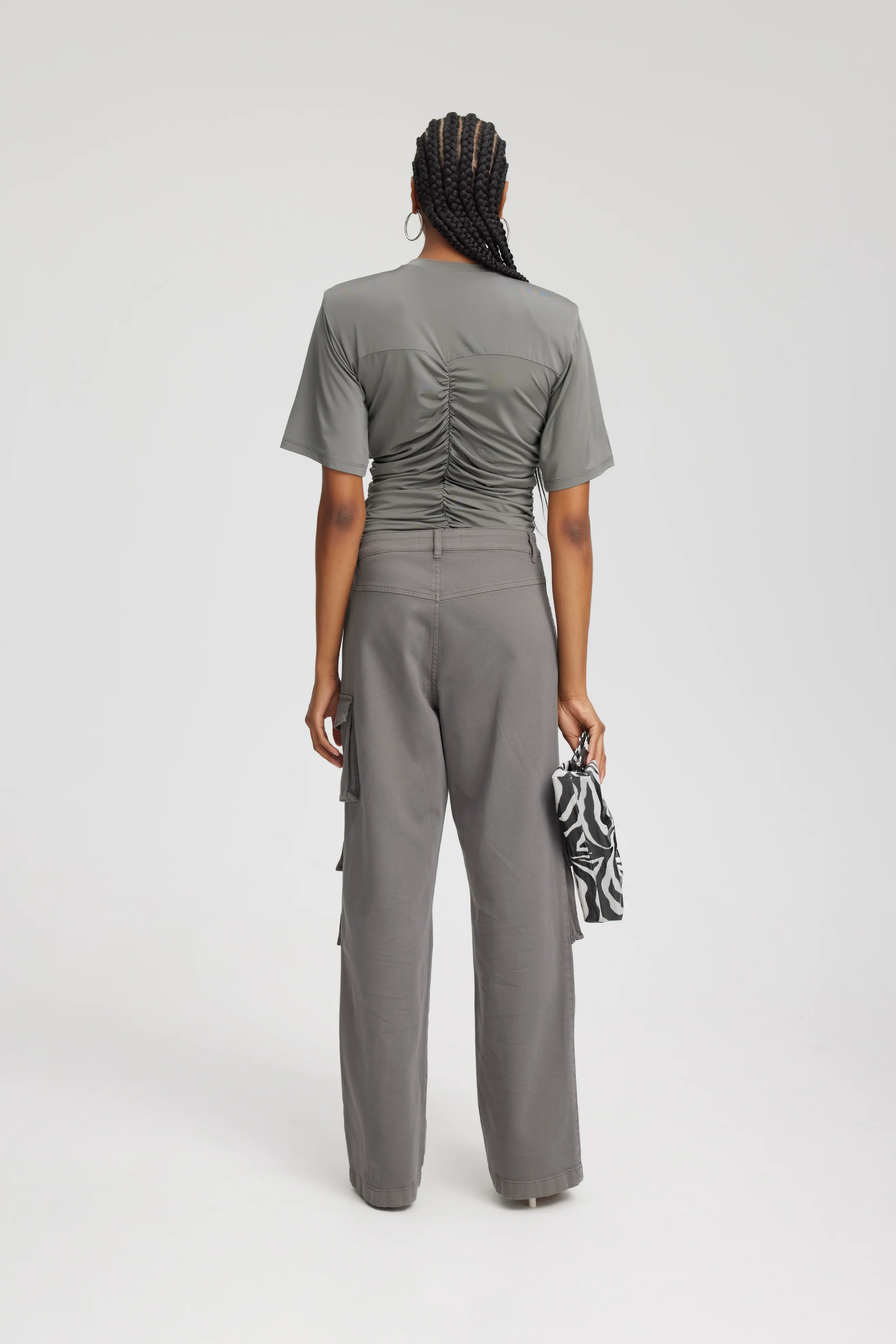 GESTUZ  AshaGZ bluse - Gunmetal Grey
