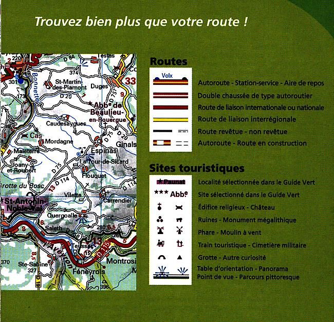 MICHELIN - 129 TOULOUSE ET SES ALENTOURS 1 150 000