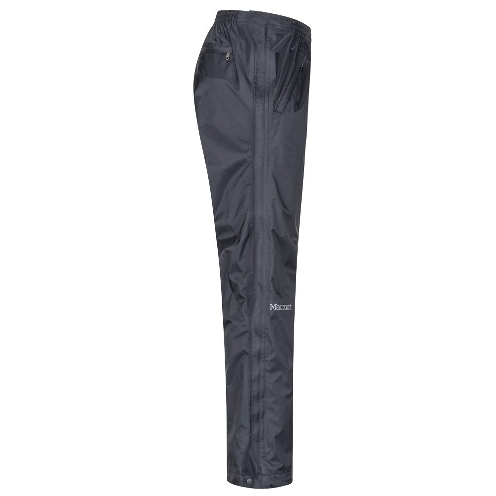 Marmot PreCip Eco Full Zip Short Regenhose Herren schwarz