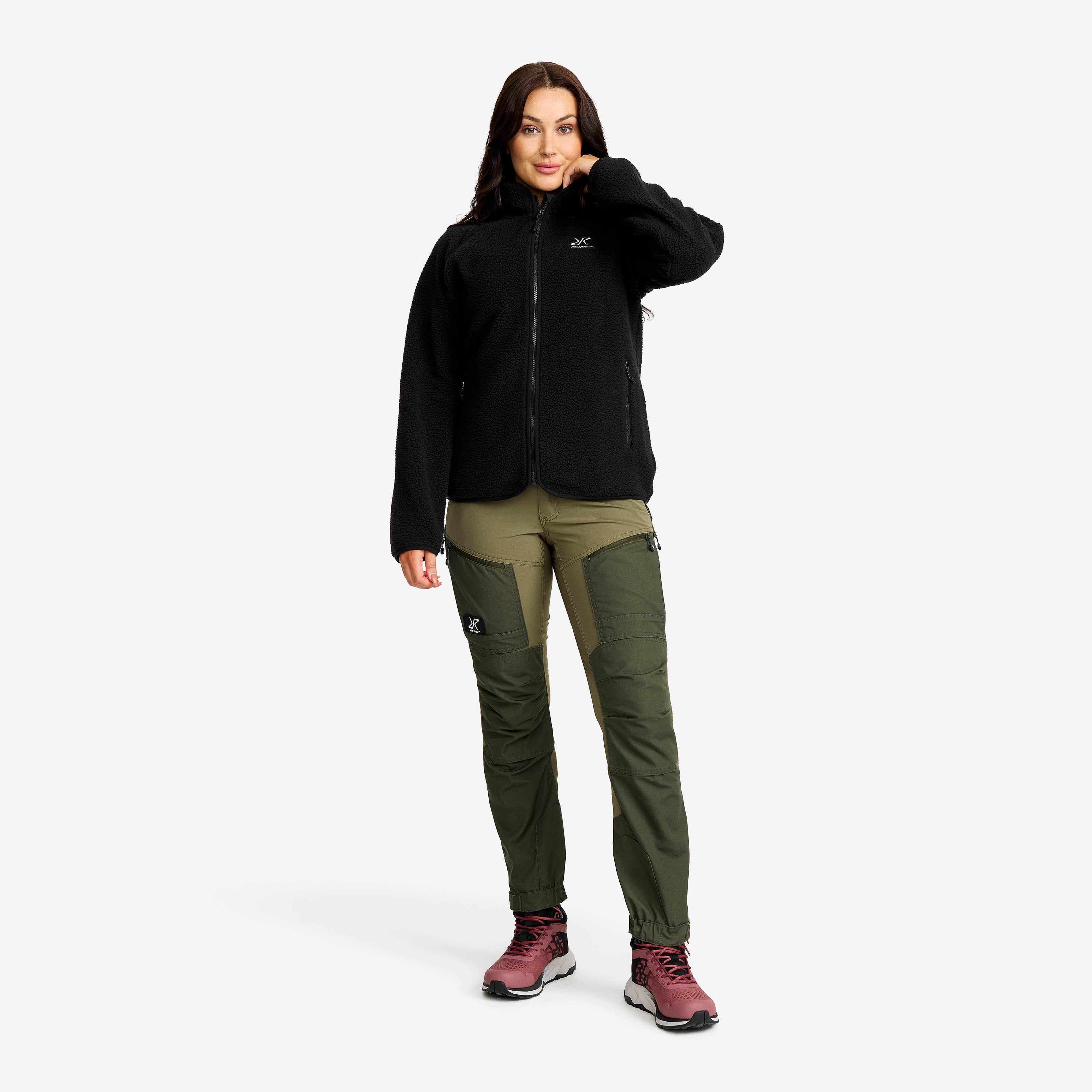 Canyon Full-zip Pile Fleece Dame Black