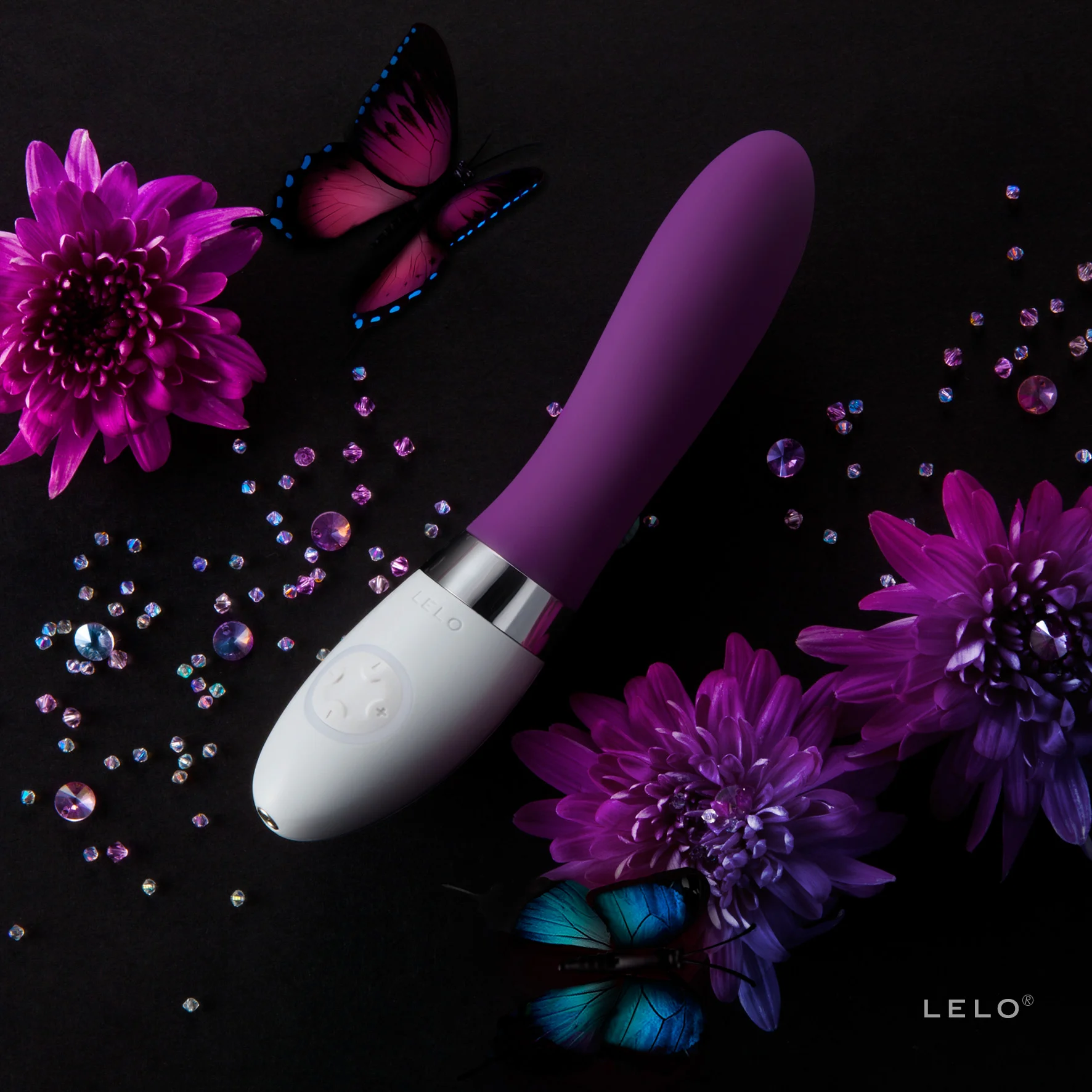 LIV 2 - Vibromasseur pour femme avec vibrations |- Violet