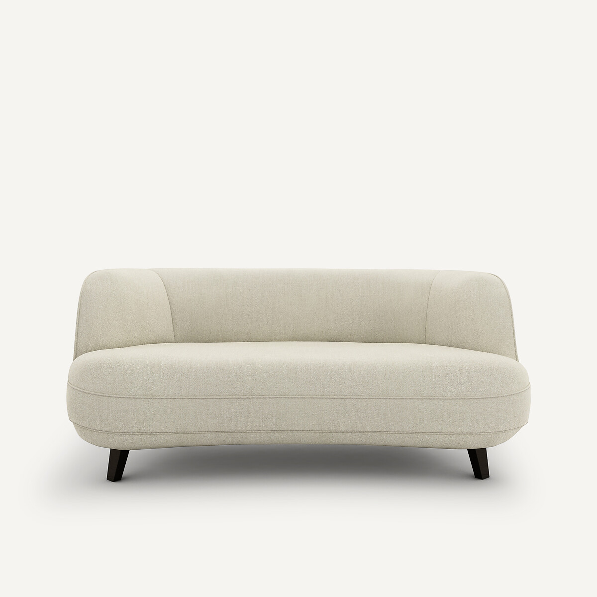 AM.PM<br>Banqueta tamanho XS em linho chambray, design Rosebury E.Gallina