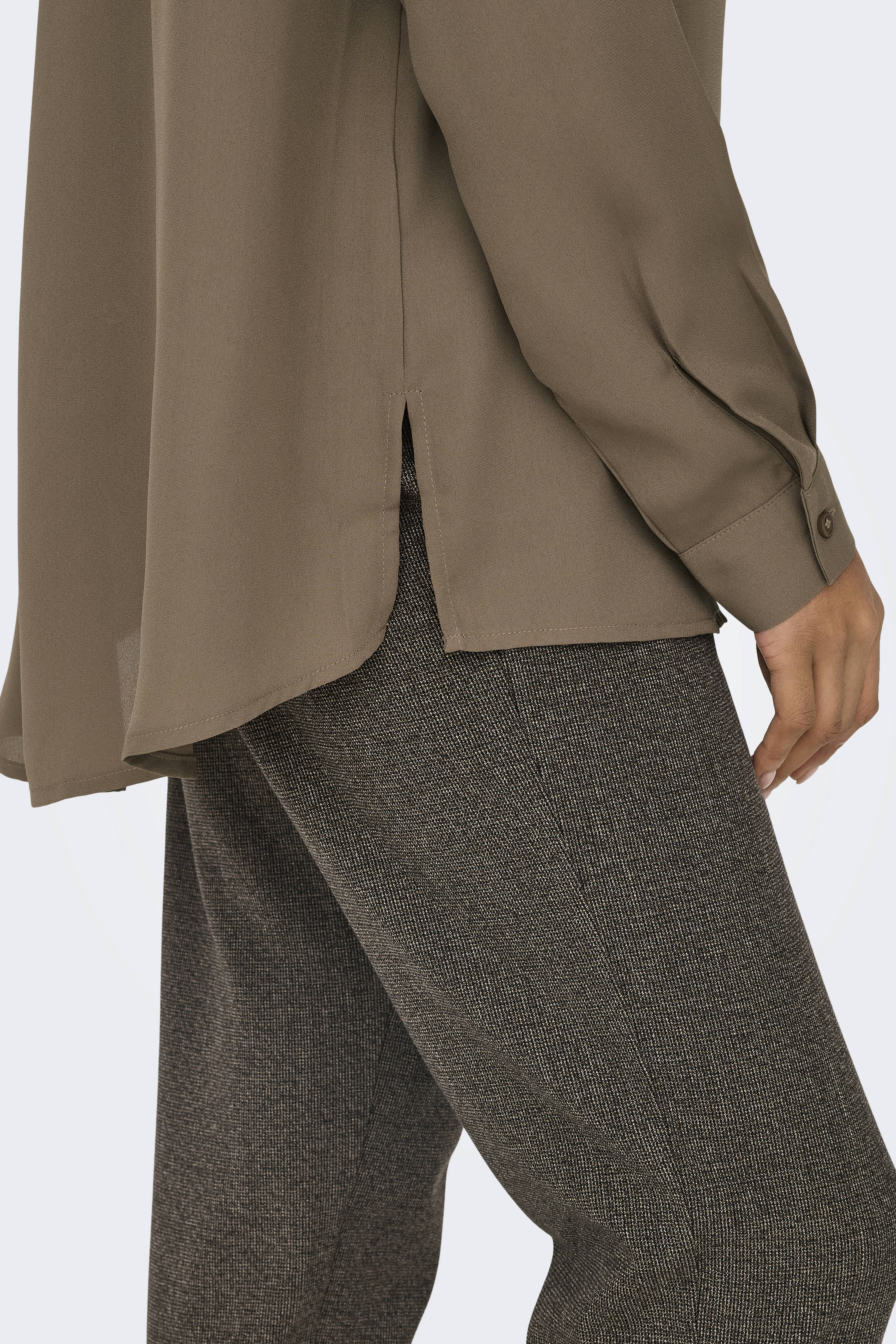 ONLY blouse ONLTIANA bruin