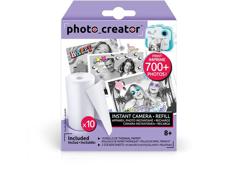 Canal Toys Instant Camera Refill 10 Rolls Weiss Nachfüllpapierrollen