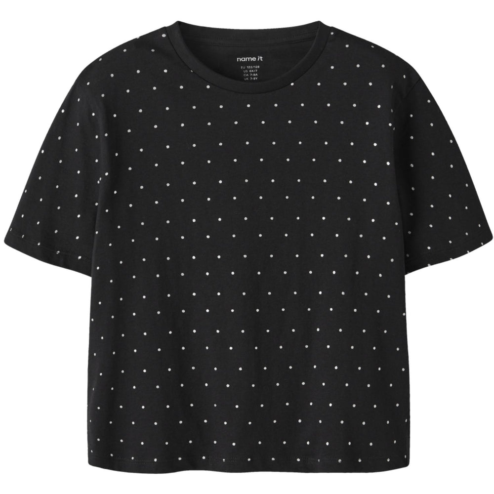 Køb Name It Black Nkfruaja Ss Nreg Top Noos