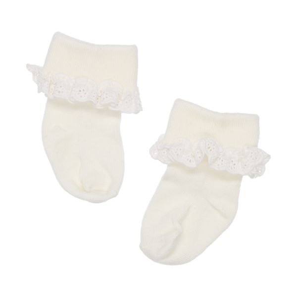 BD Collection Sokjes Kant - 3 Paar - Multi Pink