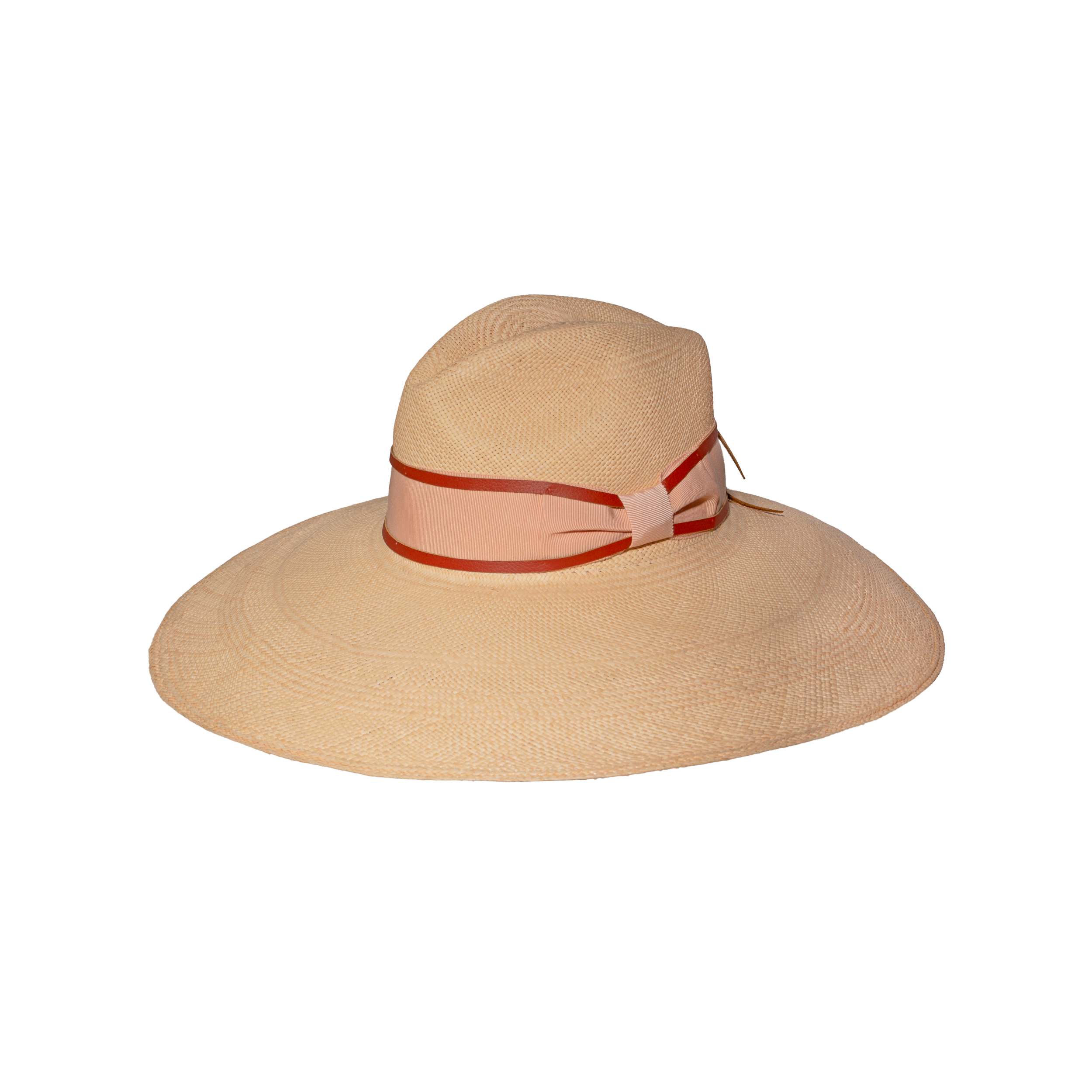 Chapeau Aguacate à bord extra long avec bandeau moyen et cuir