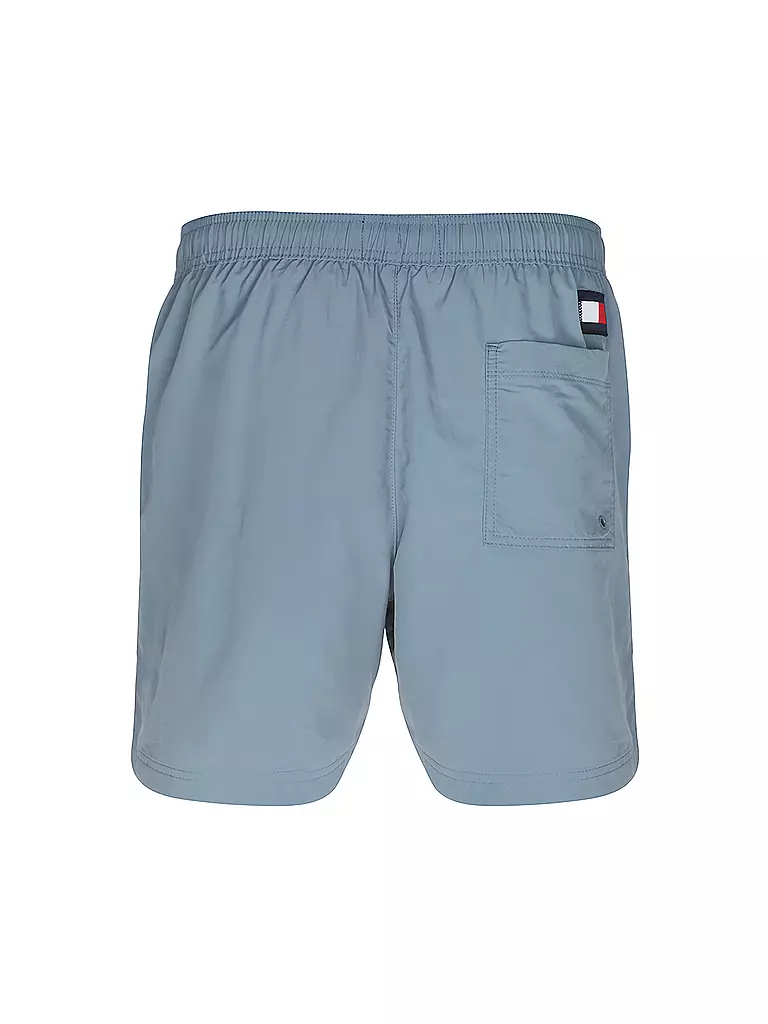 TOMMY HILFIGER Badeshorts Slim Fit hellblau