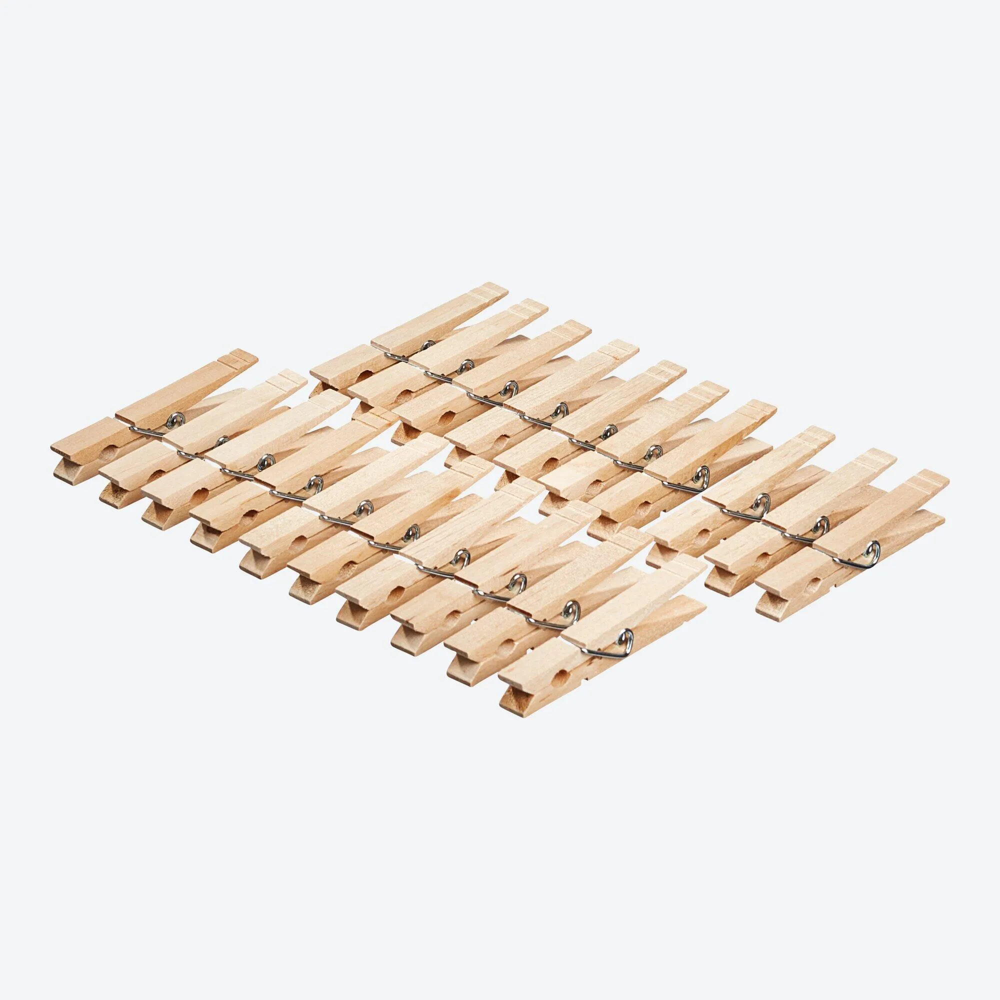 Holz-Wäscheklammern, 20er-Pack, ca. 9,5x1,5x1,5cm