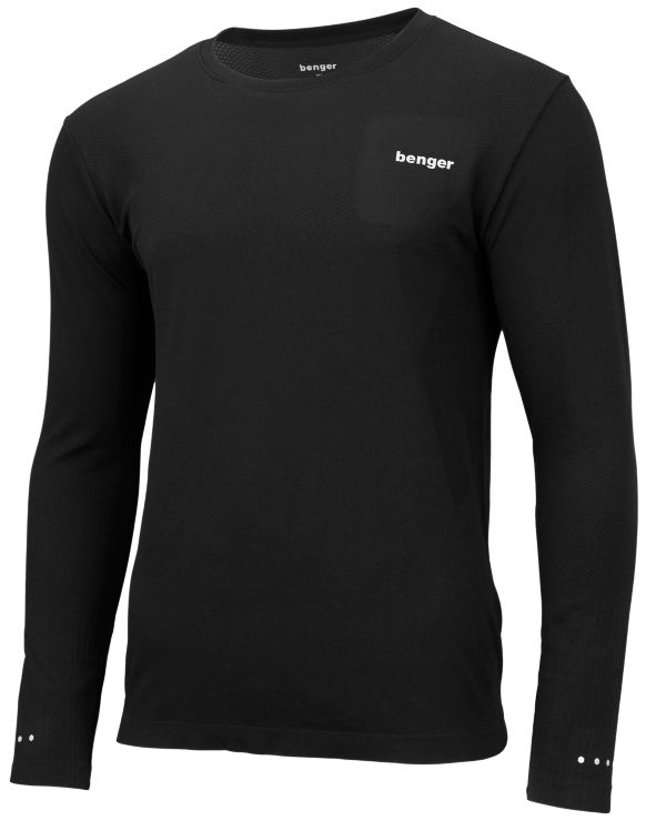 BengerSeamless Shirt - schwarz
