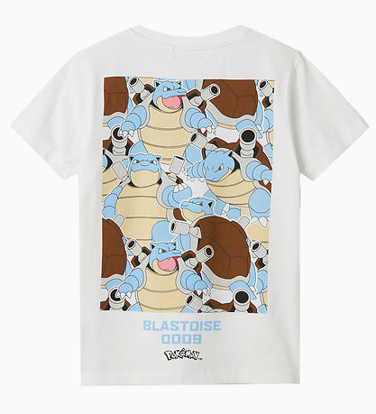 Name It T-Shirt - NkmJatin Pokémon - Bright White m. Print