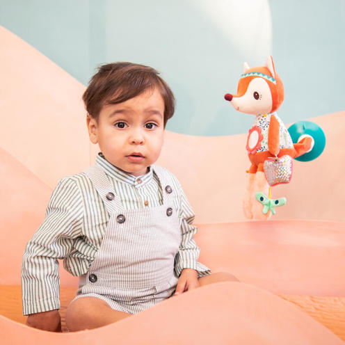 Peluche d'activités nomade Alice - LILLIPUTIENS