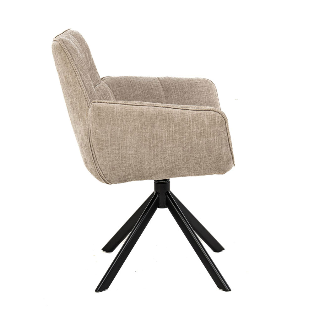 Eetkamerstoel Monaco Milan beige