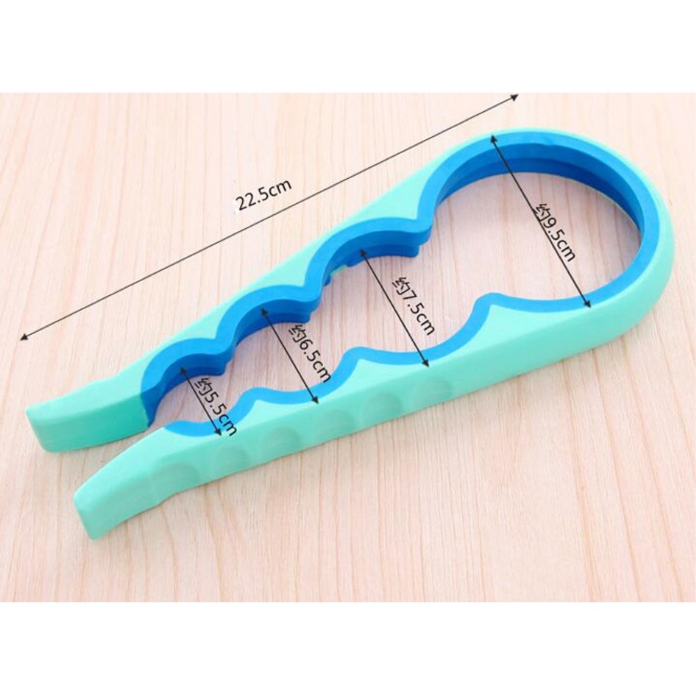 (14cm) Multifunktions Flaschen Öffner Hilfe Senioren Deckelöffner für Dosen / Gläser - Assortiert