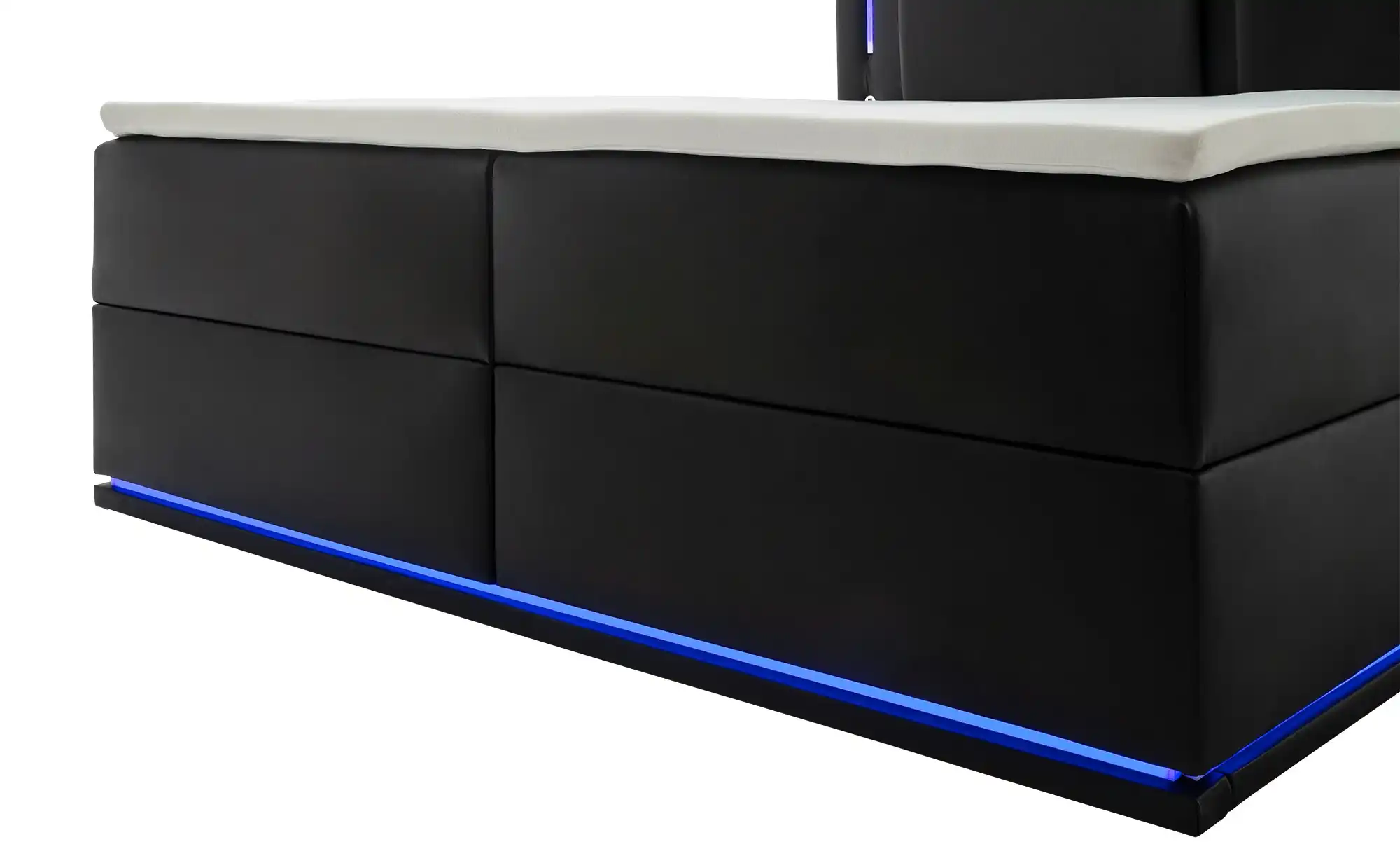 Boxspringbett mit LED-Beleuchtung Brighton
