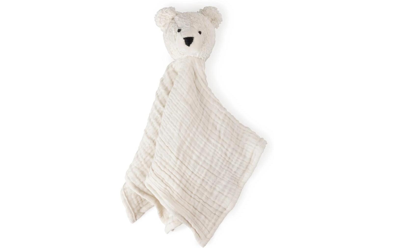 Schmusetuch Beary der Eisbär WeissIdealer Begleiter für Babys