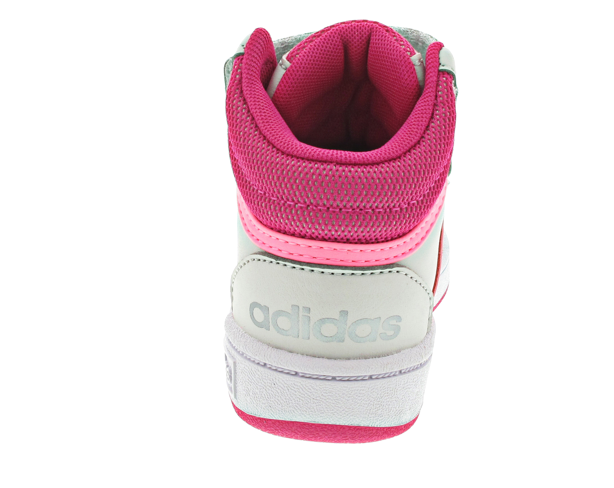 adidas Hoops Mid 3.0 AC I Lauflernschuh Klett grau