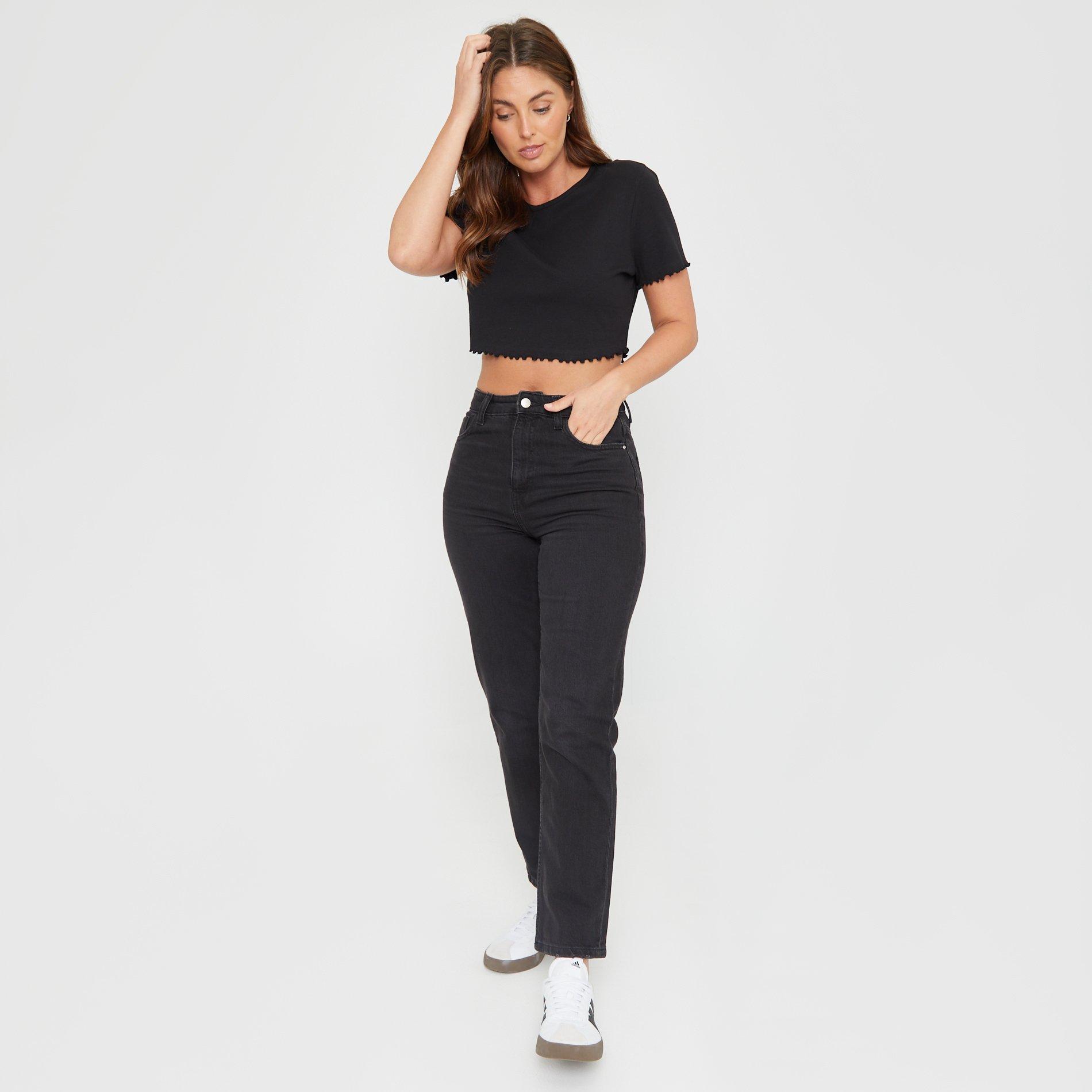 Be You Crop Rib Tee