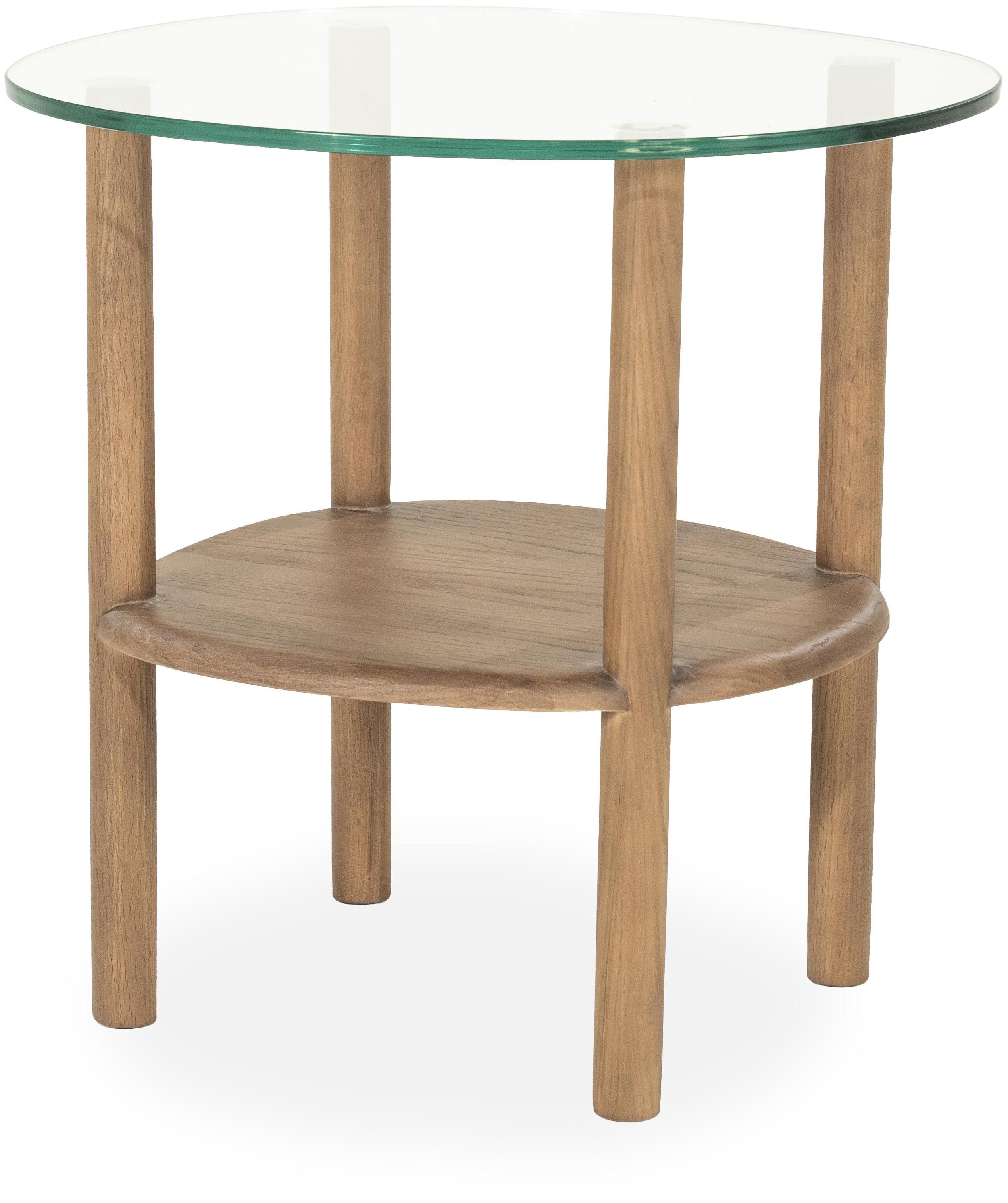 Bijzettafel Lichtbruin 96523 Cleo B50 x D45 x H50 cm