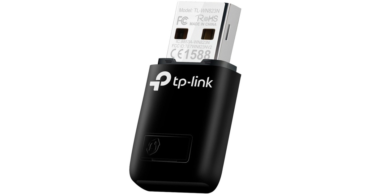 TP-LinkTL-WN823N wlan adapter  (Zwart, Retail)