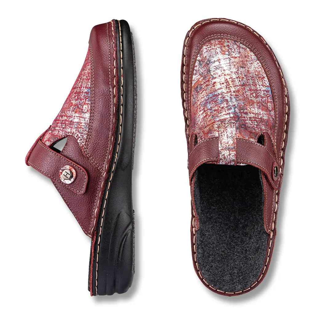 AUSVERKAUF - Clog CASANDRA bordeaux
