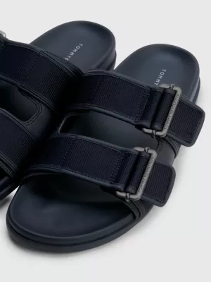 Sandálias Tommy Hilfiger x Vacation com fivela dupla