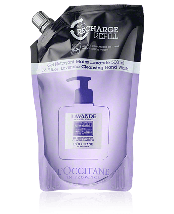 L'Occitane Lavande Gel Nettoyant Mains Eco-Recharge 500ml